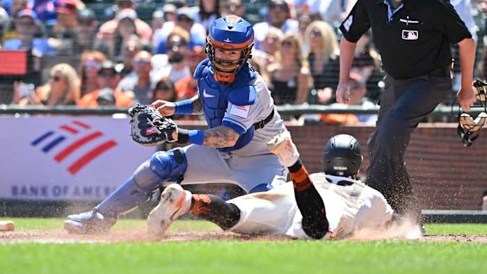 New York Mets catcher Tomas Nido